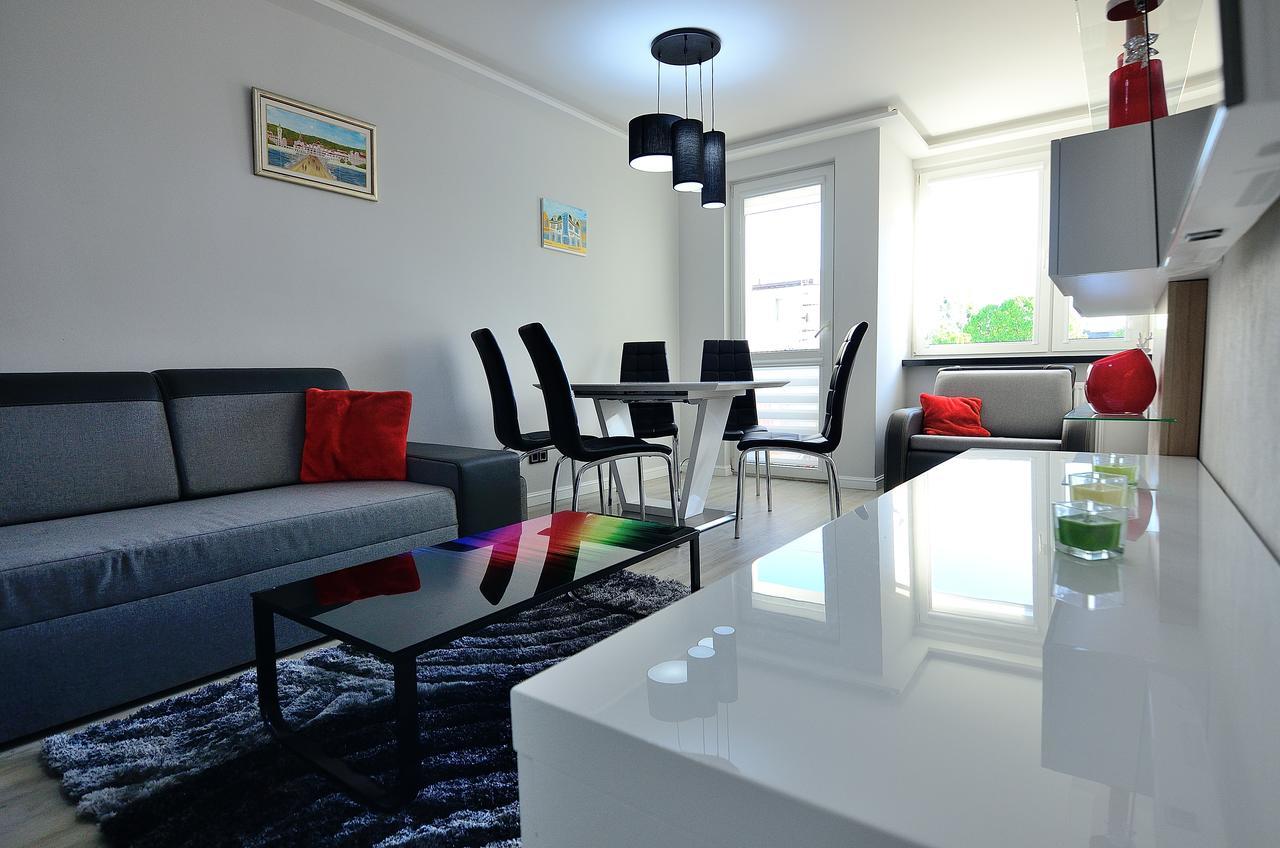 Victus Apartamenty, Apartament Tesla Sopoty Exteriér fotografie