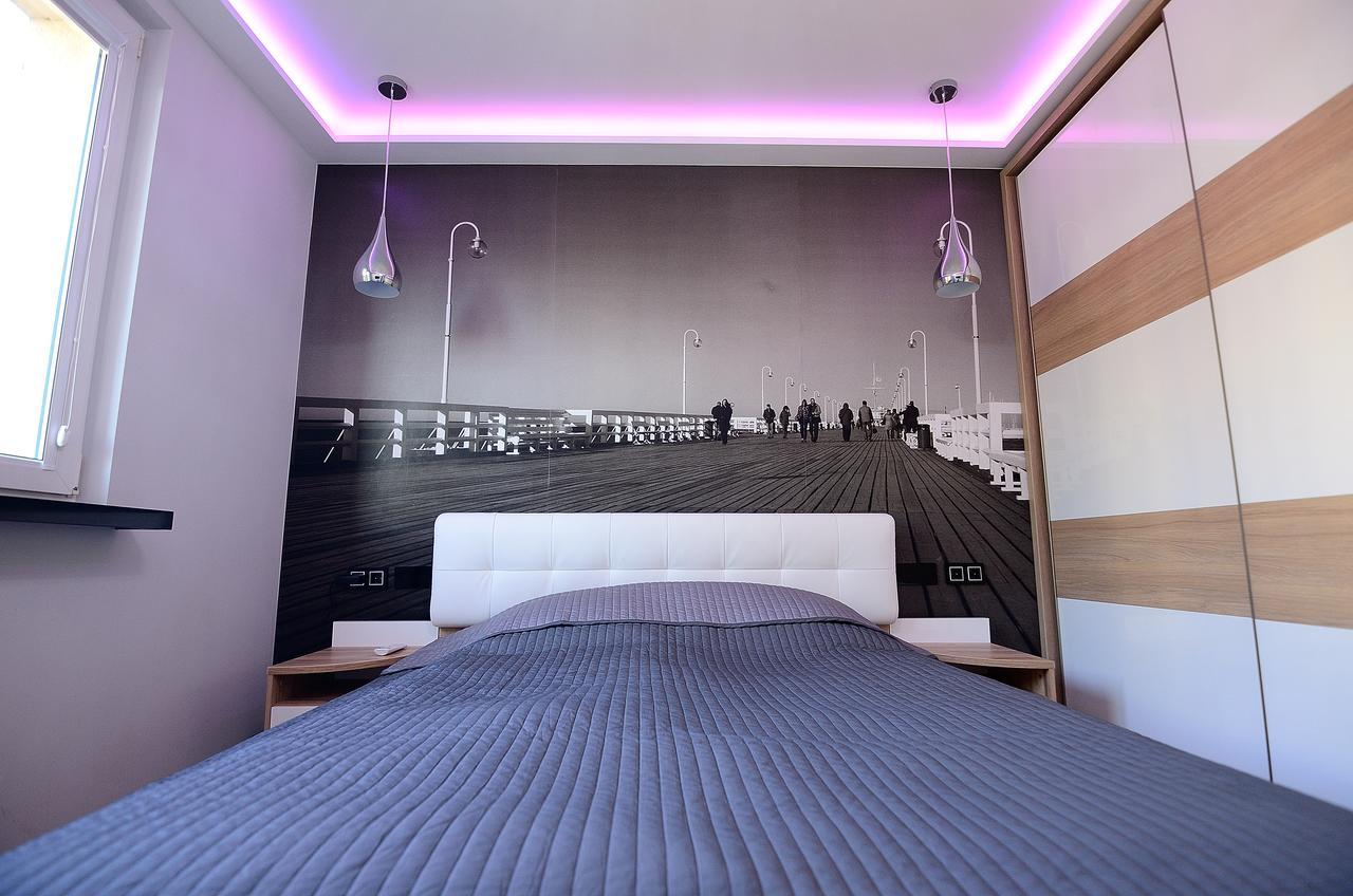 Victus Apartamenty, Apartament Tesla Sopoty Exteriér fotografie